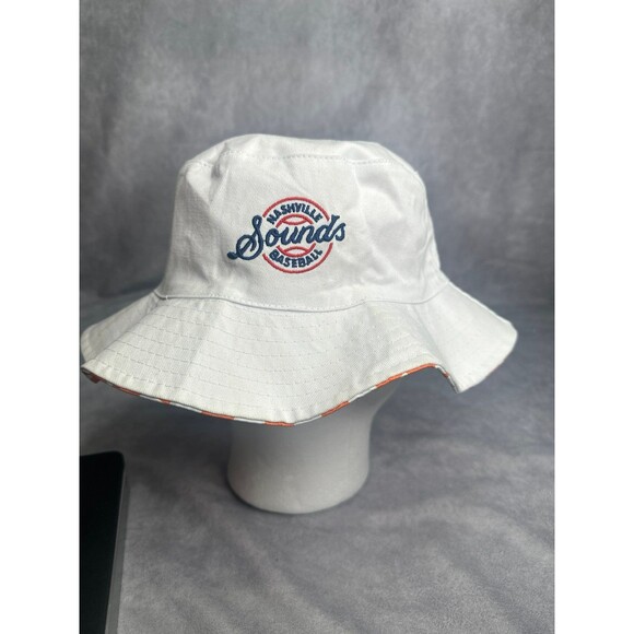Tennessee Vols Bucket hat reversible Nashville Sounds Baseball with signature - Picture 5 of 5